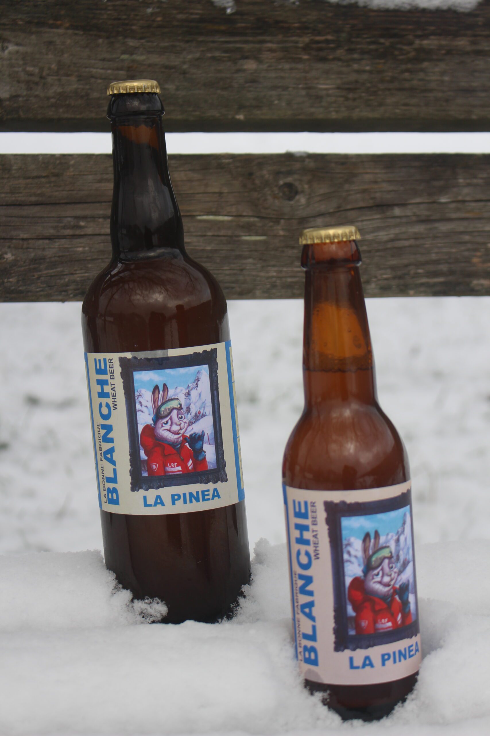 Etiquette de la biere du moment