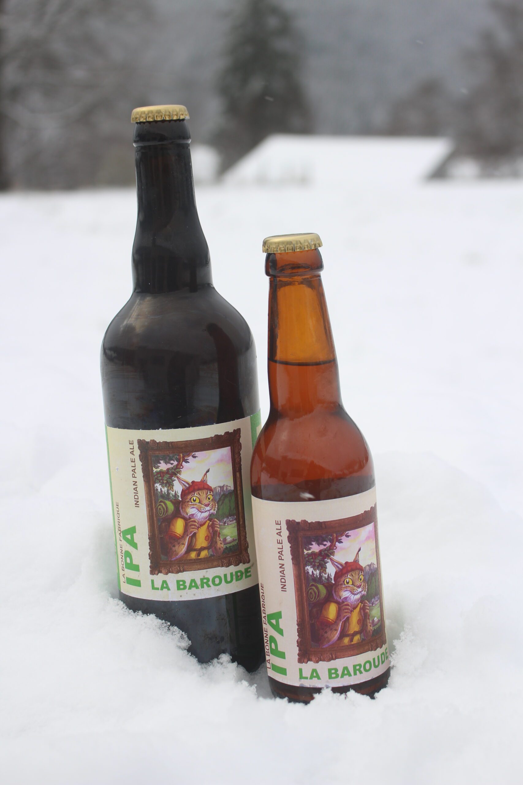 Etiquette de la biere du moment